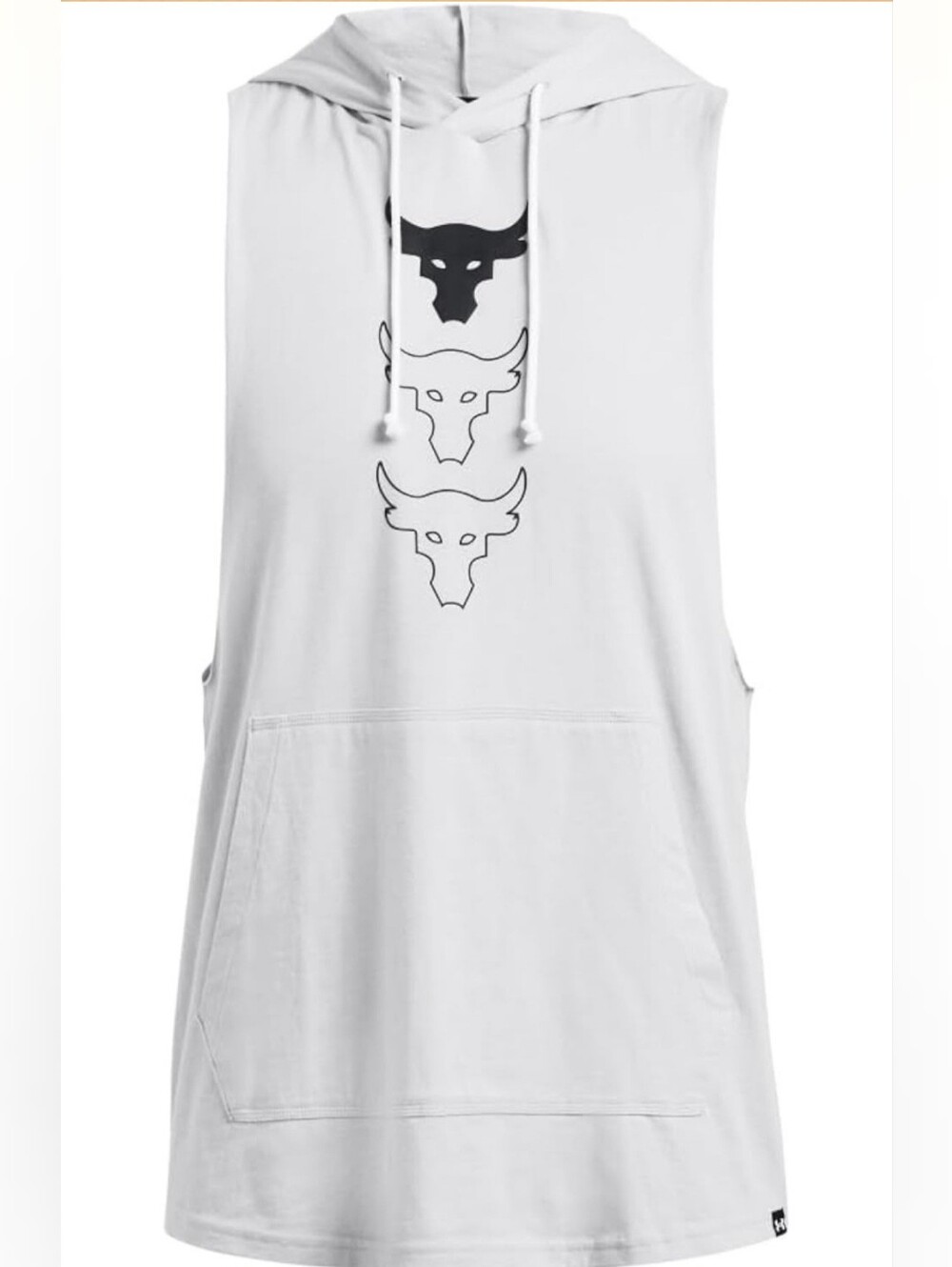 Under Armour Men's Project Rock Payoff Sleeveless Hoodie